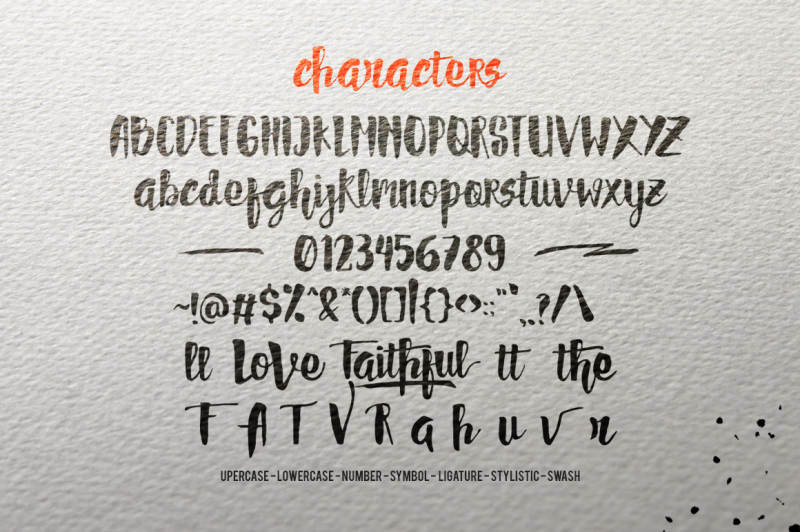 faithful-typeface