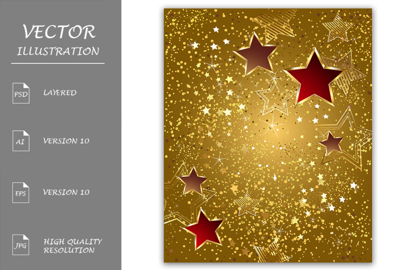 gold-foil-with-stars