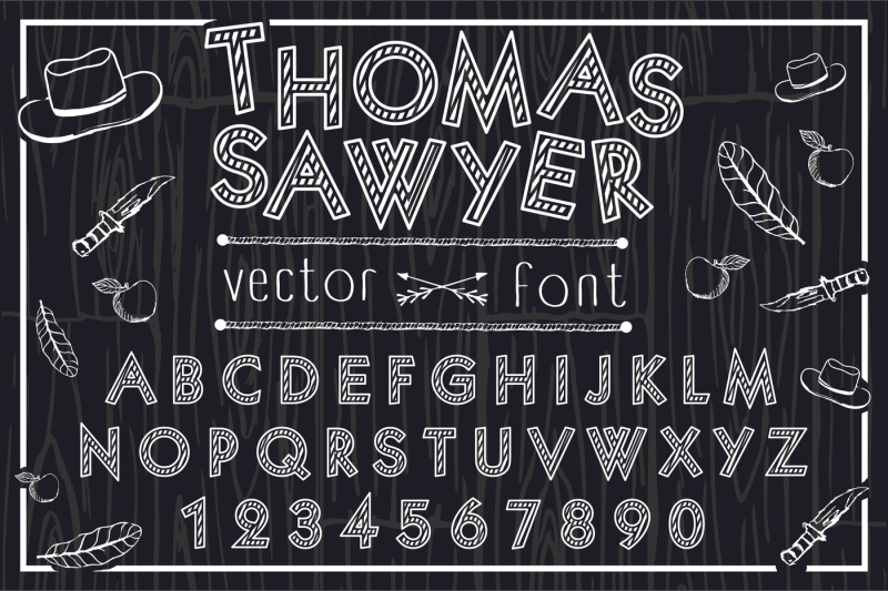 thomas-sawyer-vector-font