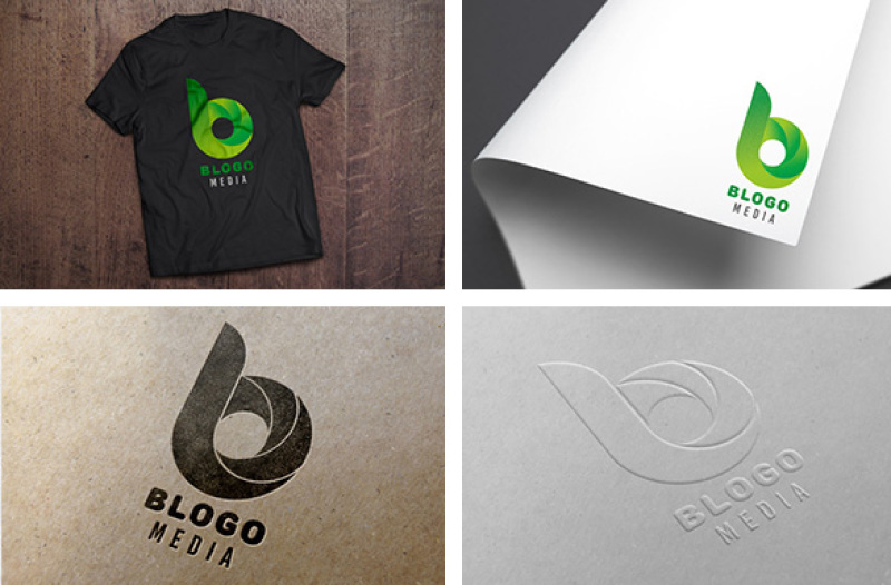 blogo-logo-design-template-4-colors