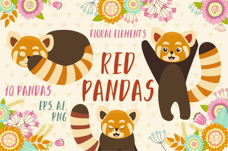 red-pandas-set