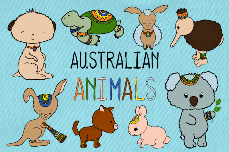 cute-australian-animals-vector-clipart