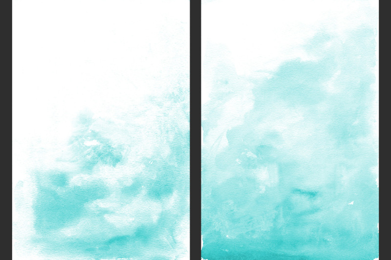 teal-ombre-watercolor-backgrounds