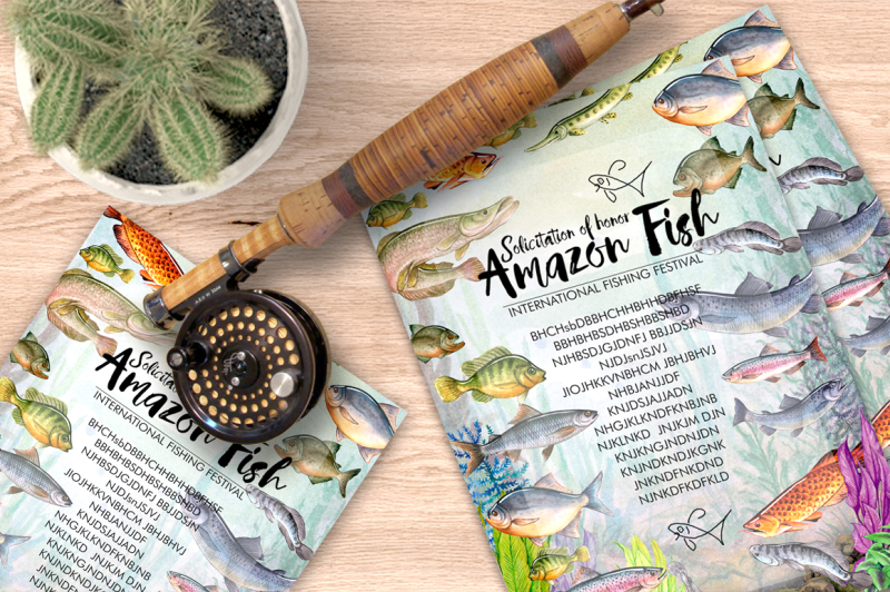 Flora And Fauna Watercolor Collection By Thehungryjpeg Thehungryjpeg Com