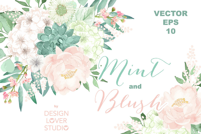 vector-mint-and-blush-design