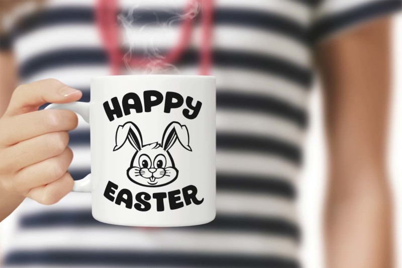 Free Free Happy Easter Bunny Svg