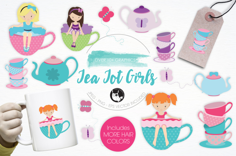 tea-tot-girls-graphics-and-illustrations