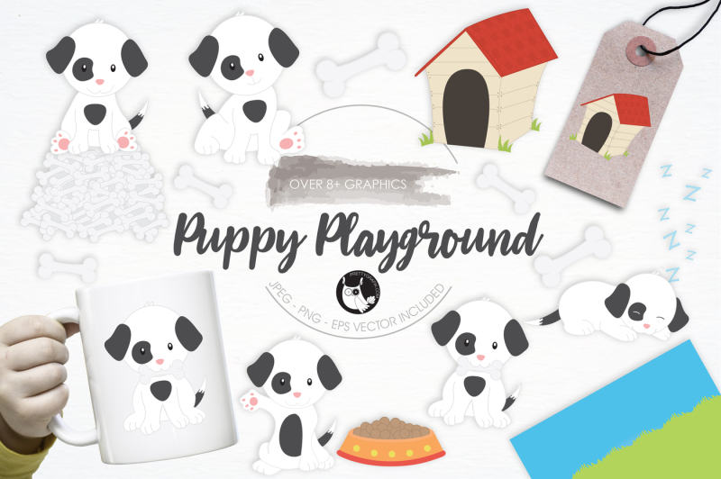 puppy-playground-graphics-and-illustrations
