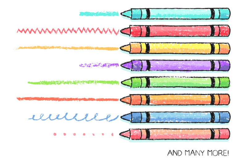 ai-crayon-brushes