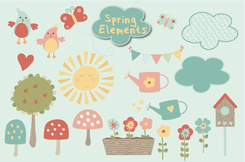 spring-owls-clipart