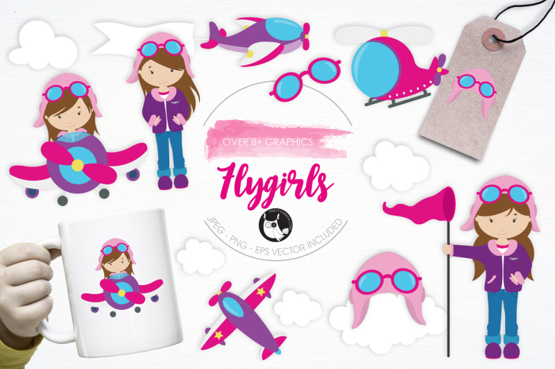 flygirls-graphics-and-illustrations