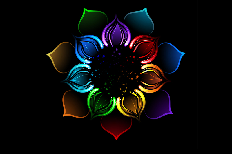 rainbow-lotus