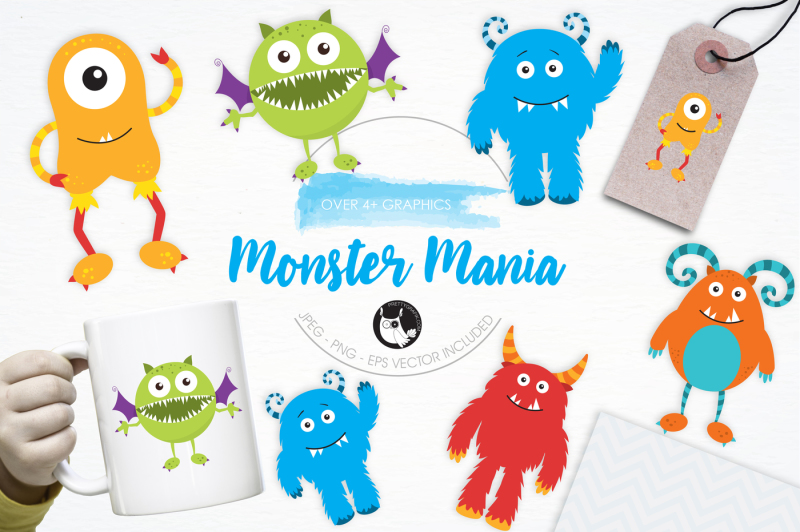 monster-mania-graphics-and-illustrations