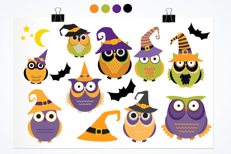 halloween-owls-graphics-and-illustrations