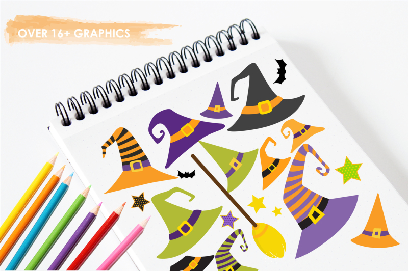 halloween-hats-graphics-and-illustrations