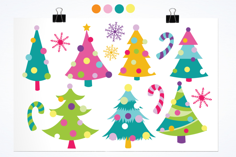christmas-trees-graphics-and-illustrations