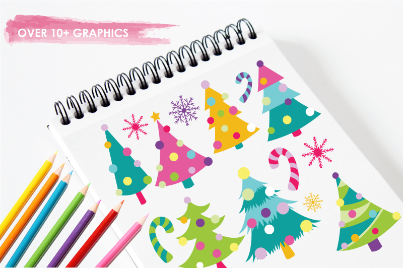 christmas-trees-graphics-and-illustrations