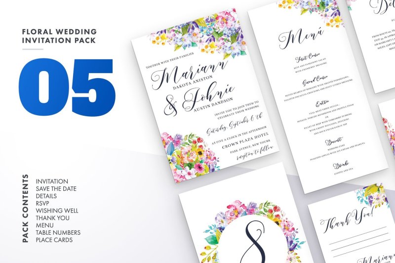 floral-wedding-invitation-set-5