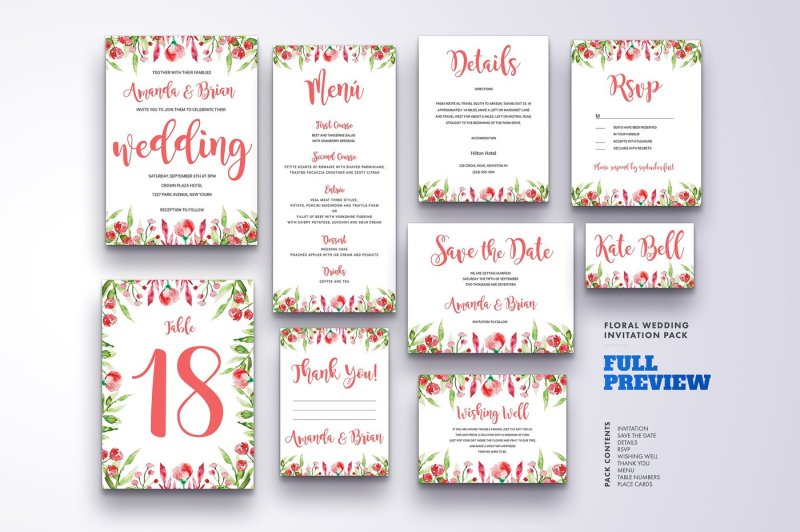 floral-wedding-invitation-set-7