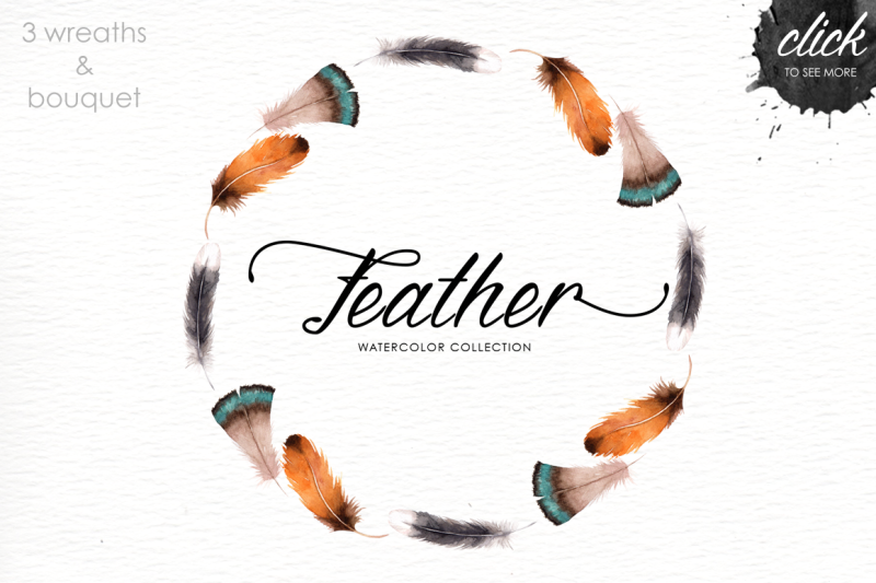 feather-watercolor-collection