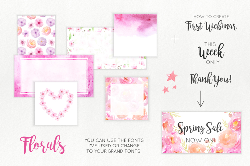 florals-social-media-graphics