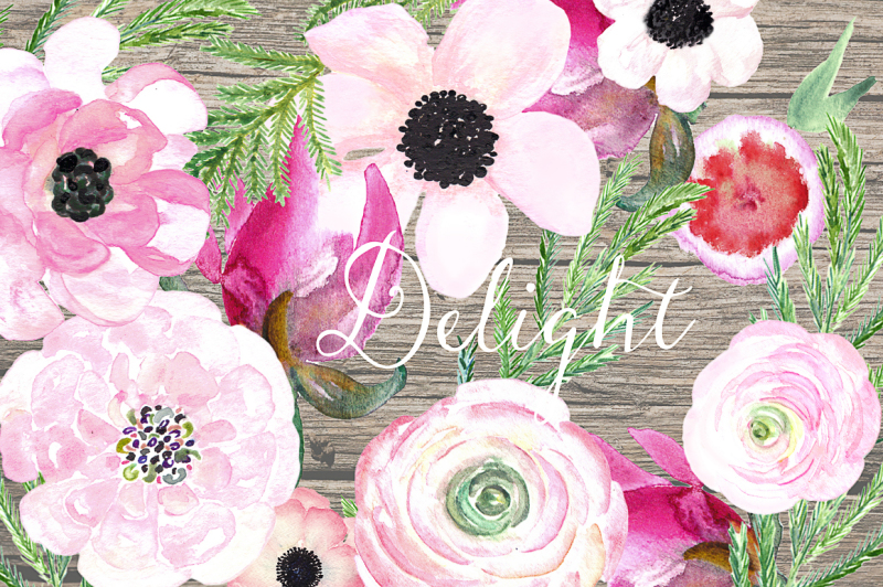 spring-flowers-delight-clipart