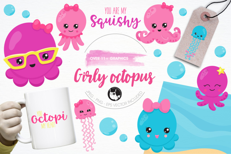 girly-octopus-illustrations-and-graphics