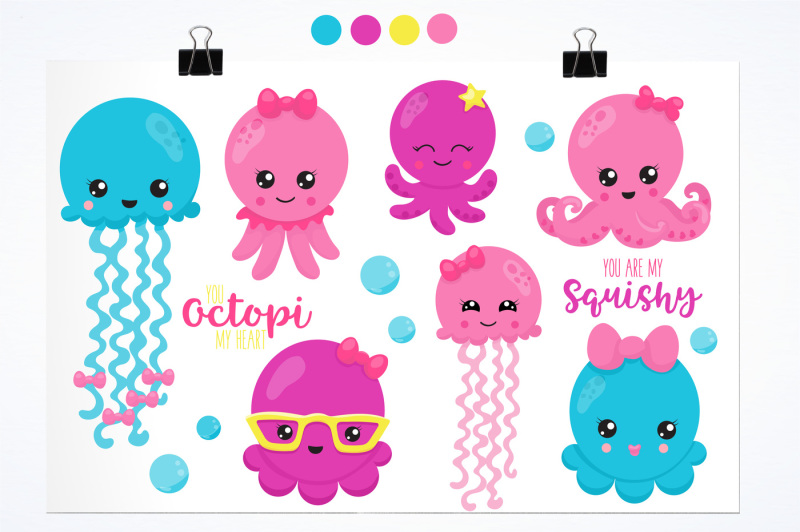 girly-octopus-illustrations-and-graphics