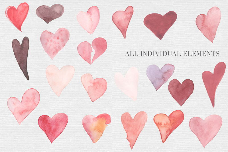 watercolor-valentine-hearts