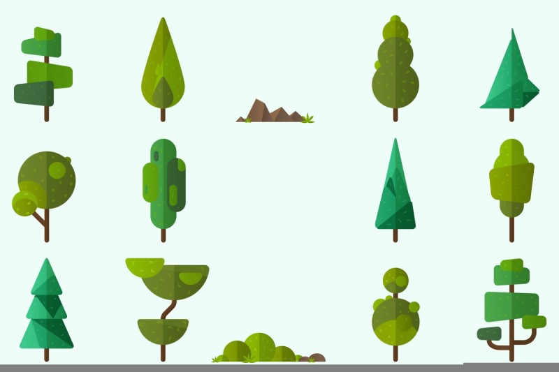 collection-of-geometric-trees
