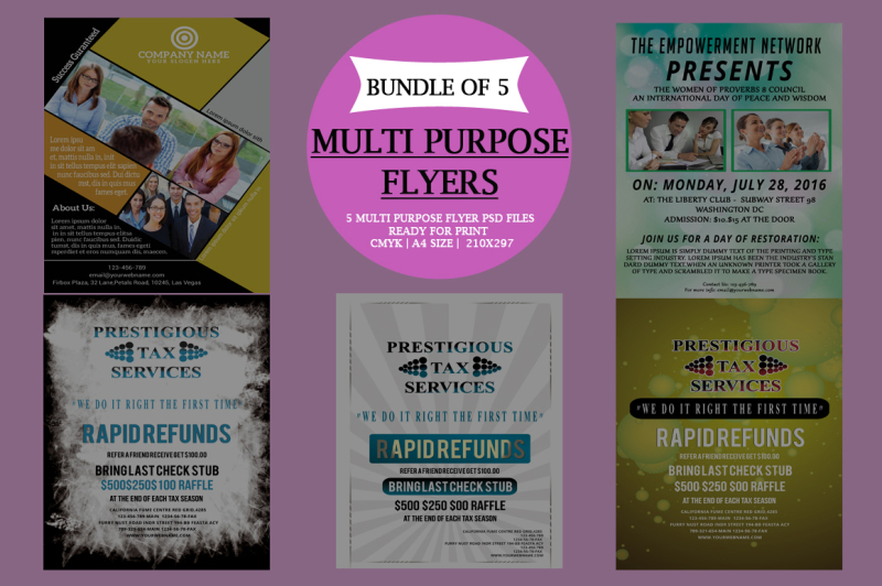 multi-purpose-flyers-bundle