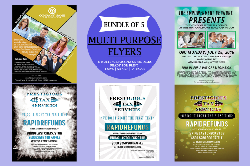 multi-purpose-flyers-bundle