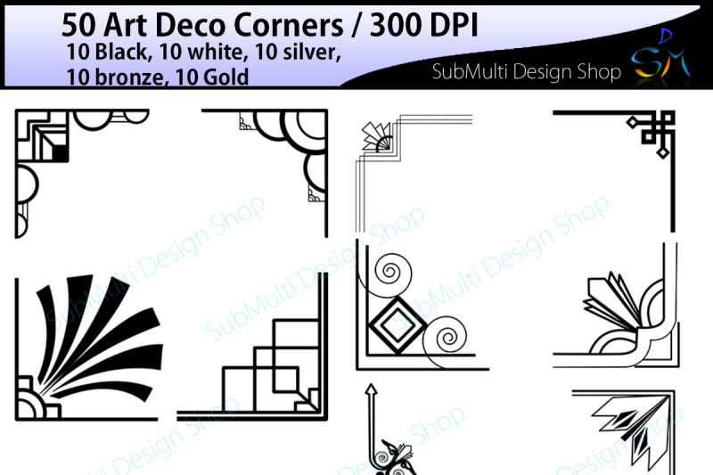 art-deco-corners-for-scrapbook-and-card-making