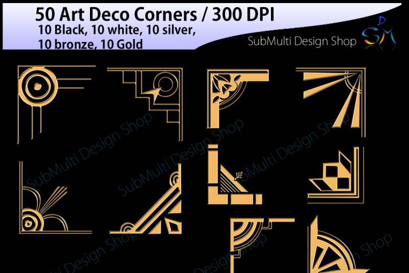 art-deco-corners-for-scrapbook-and-card-making