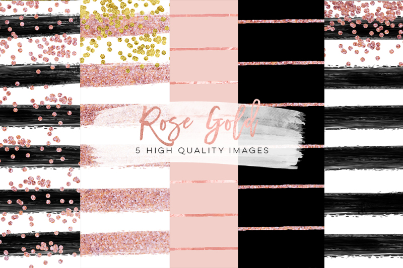 black-and-rose-gold-paper-rose-gold-and-black-digital-paper-back-rose-gold-scrapbook-paper-glitz-and-roses-commercial-use-confetti