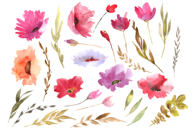 rustic-watercolor-flowers-set-28-png