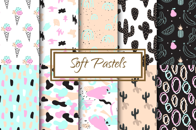 soft-pastels-seamless-patterns