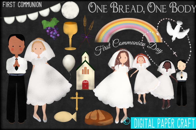 communion-clipart-first-communion-chalk-art