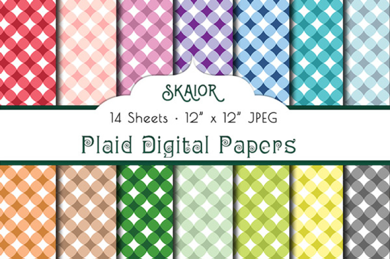 rainbow-plaid-digital-papers