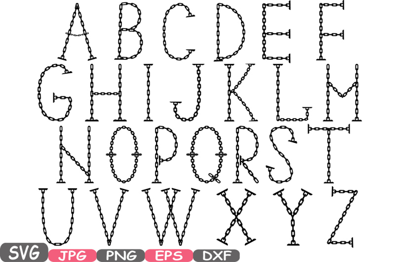 chain-alphabet-svg-silhouette-cutting-files-letters-metal-abc-handyman-sign-icons-cricut-design-cameo-vinyl-monogram-clipart-science-653s