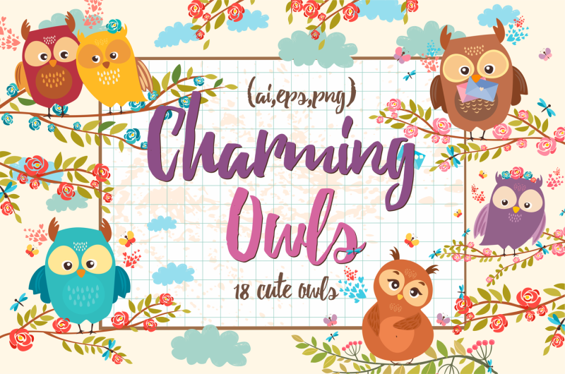 charming-owls-set-ai-eps-png