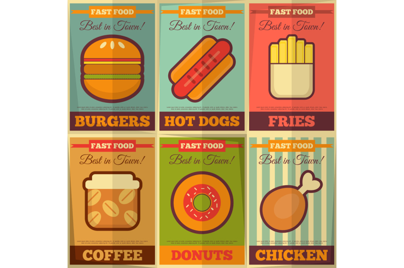 retro-fast-food-posters-collection