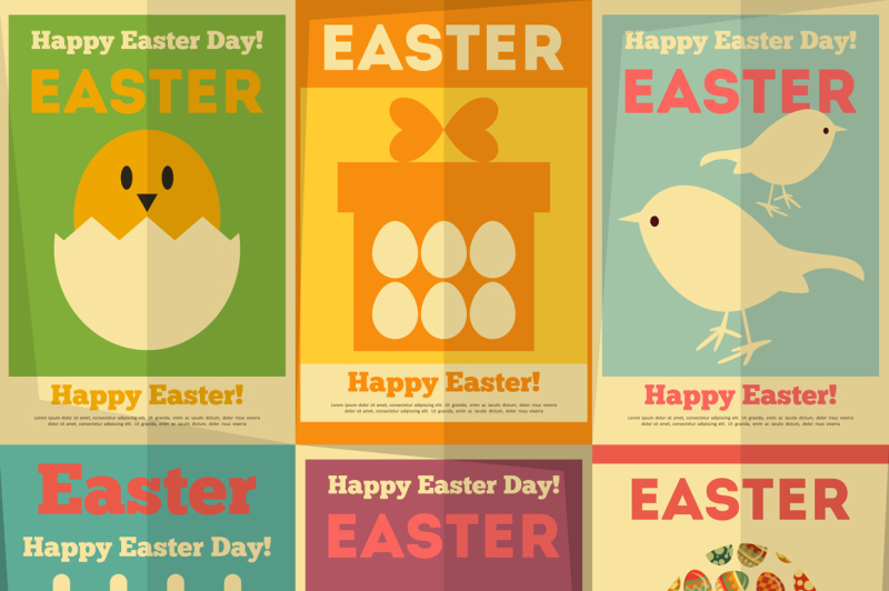 retro-easter-posters