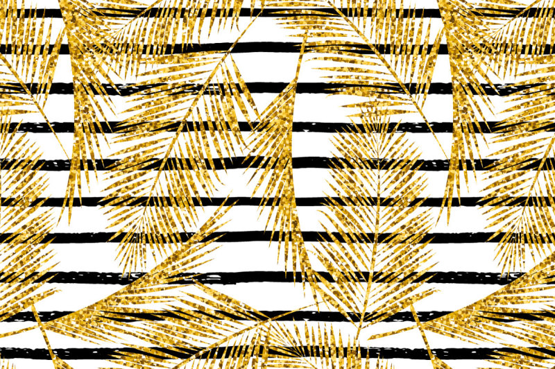 golden-palm-8-seamless-patterns
