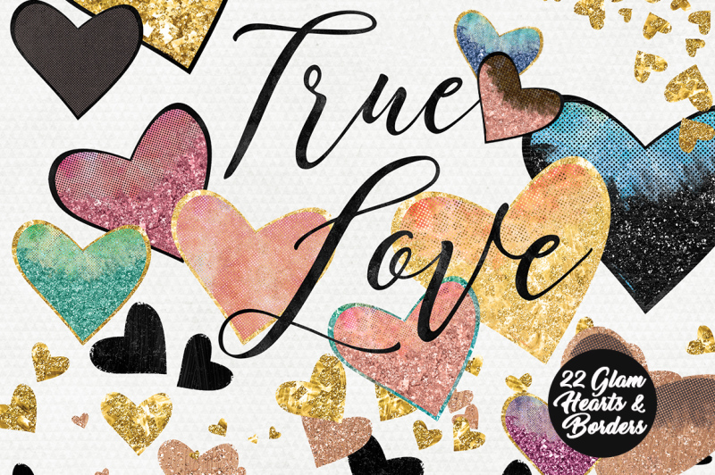 rose-gold-hearts-and-borders-glam-love-graphics