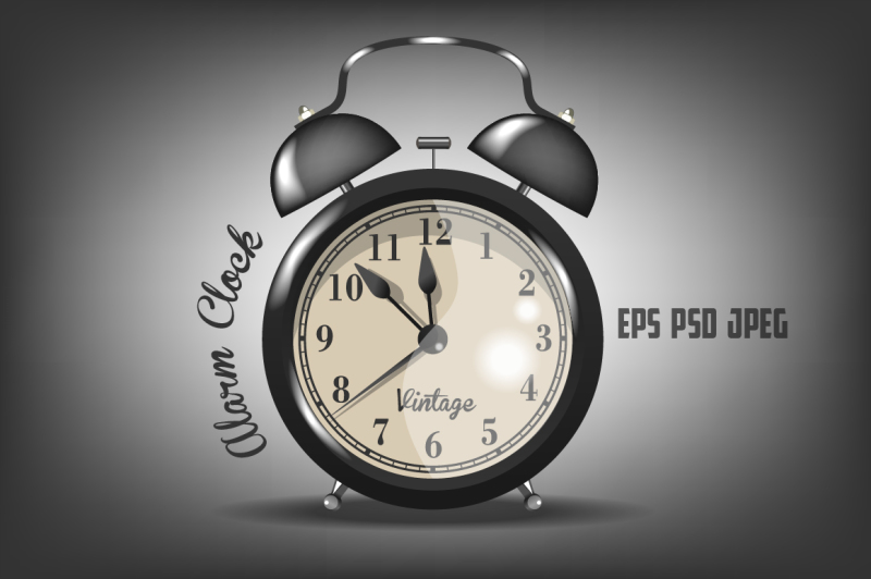 vector-vintage-alarm-clocks