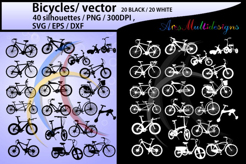 bicycle-bicycle-riders-vectors