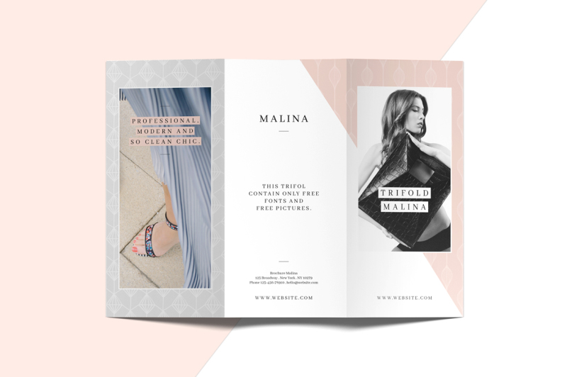 malina-trifold-brochure-pattern