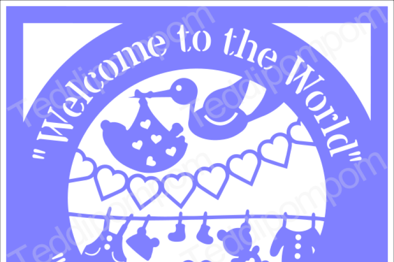 baby-svg-baby-boy-svg-welcome-to-the-world-baby-boy-birth-announcement-papercut-svg-cutting-file-frame-design-template-papercutting-card-making-digital-upload
