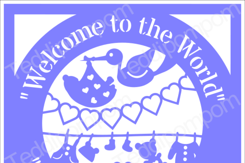 Baby SVG, Baby Boy SVG Welcome to the World Baby Boy Birth ...